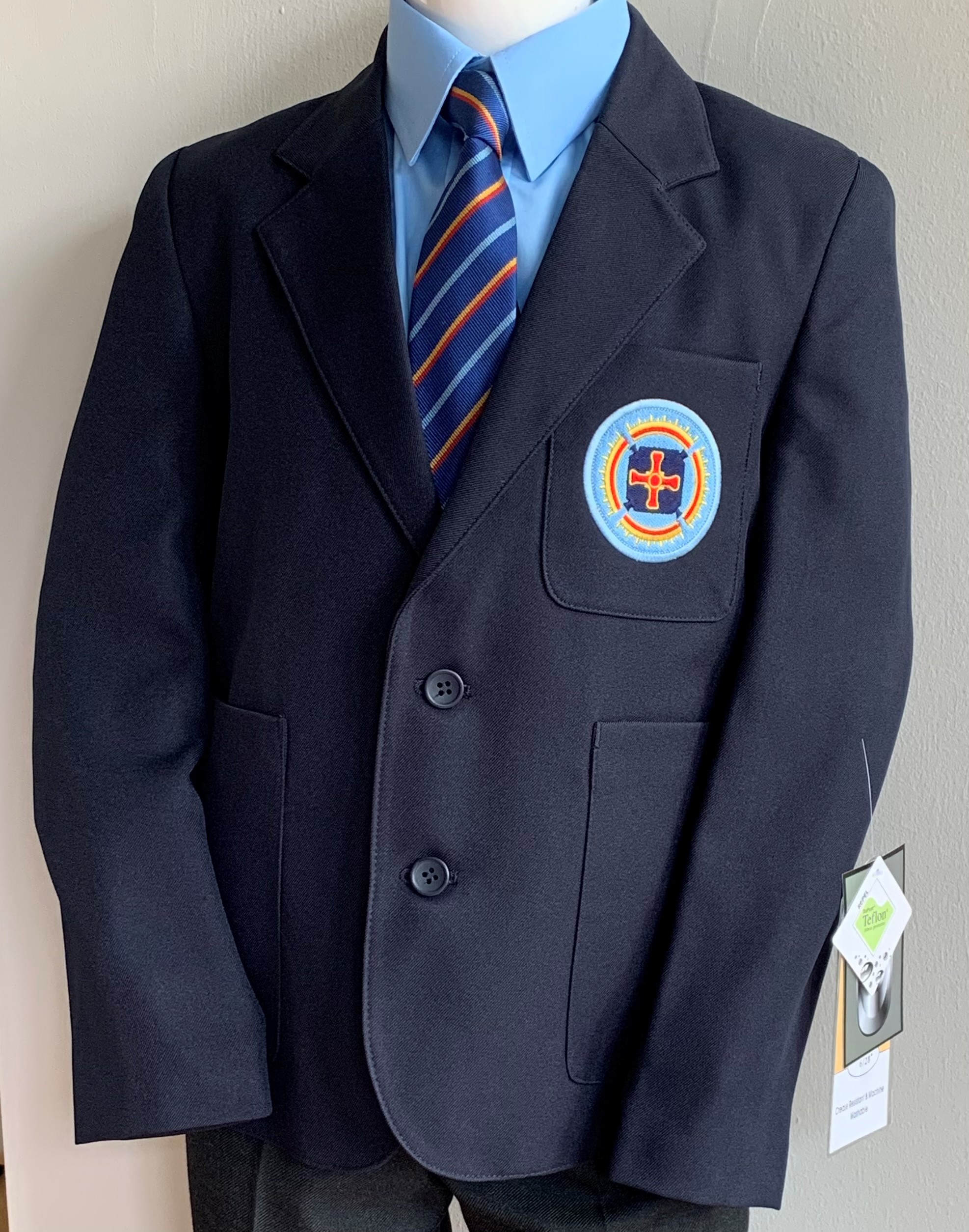 St Leonards Prebadged Boys School Blazer (Machine Washable) Parkins