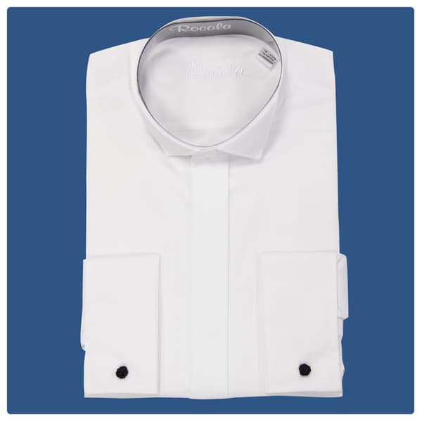 mock dress shirt collar