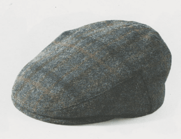 Harris Tweed County Cap For Men - Authentic Scottish Wool, Made In Scotland
