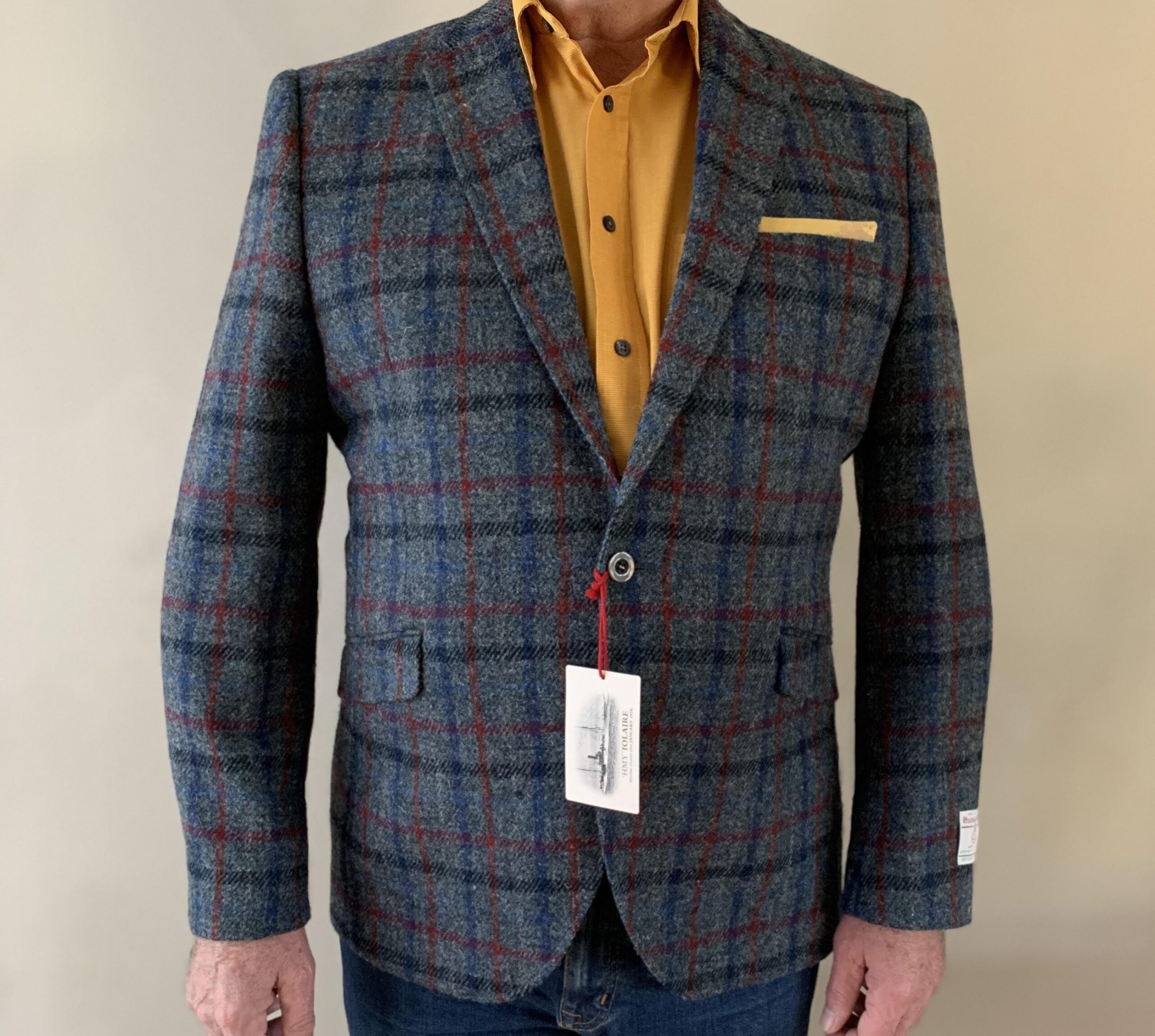 Harris Tweed 100 Wool Jacket Scarista Parkins School & Menswear